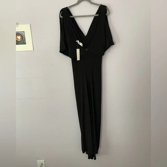 Draped Stretch Maxi Dress - Picture 11 of 14